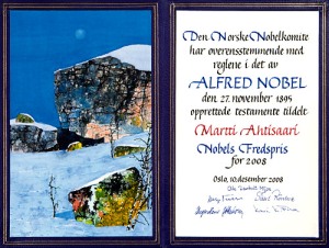 Nobel Diploma